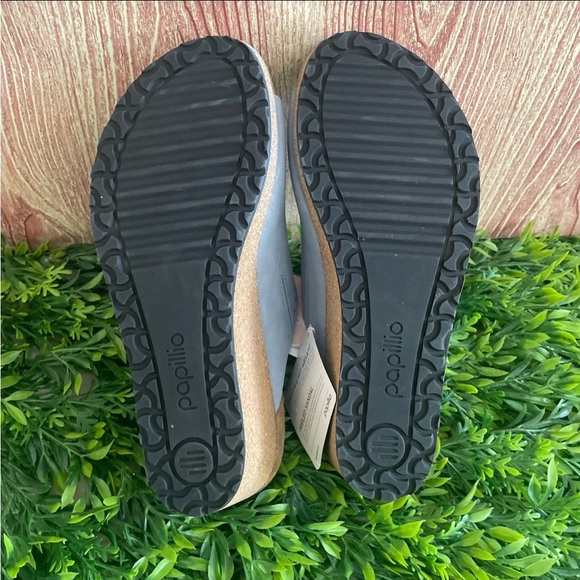 New Birkenstock Papillio Namica Rivets Nubuck Leather Wedge Sandals - Picture 5 of 11